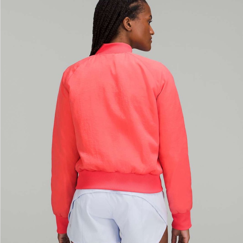 Lululemon Non-Stop Bomber Jacket (Pale Raspberry) - Picture 5 of 14